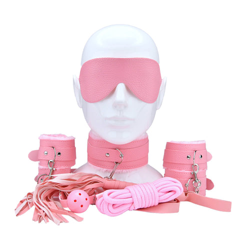 Bound to Play Beginner's Bondage Kit in pink