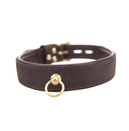 BOUND Nubuck Leather Choker