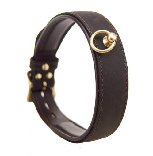 BOUND Nubuck Leather Choker