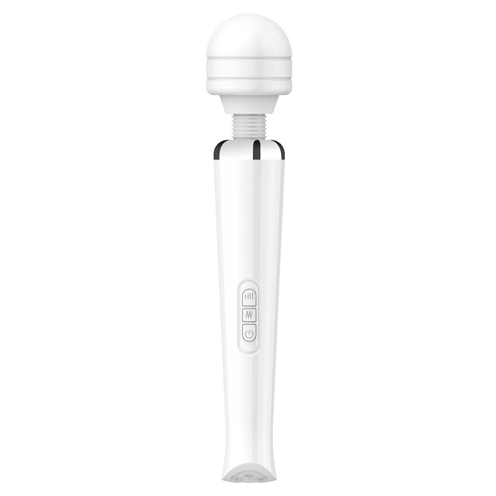Loving Joy Rechargeable Magic Wand in white